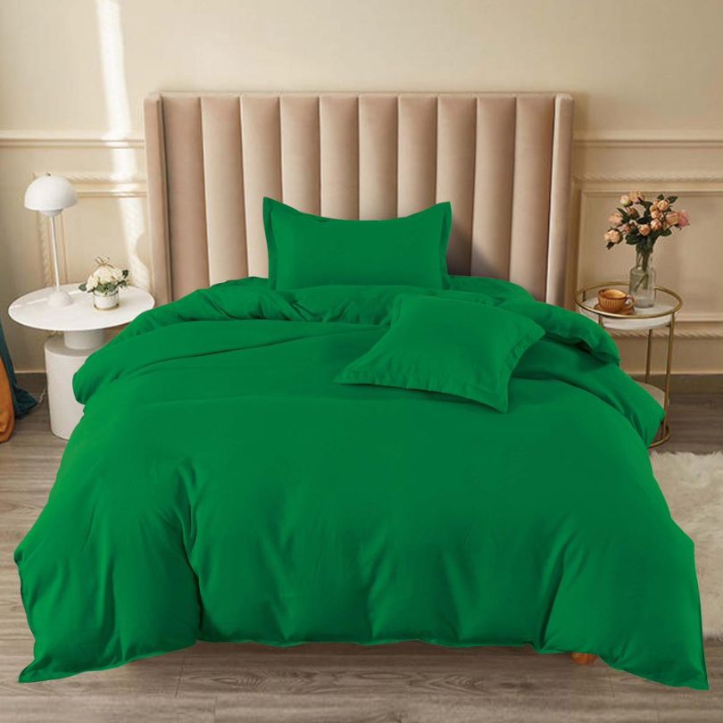 Lenjerie de Pat Bumbac Finet 1 Persoana – 4 Piese. Confort Premium si Design Modern | COD 1265-S