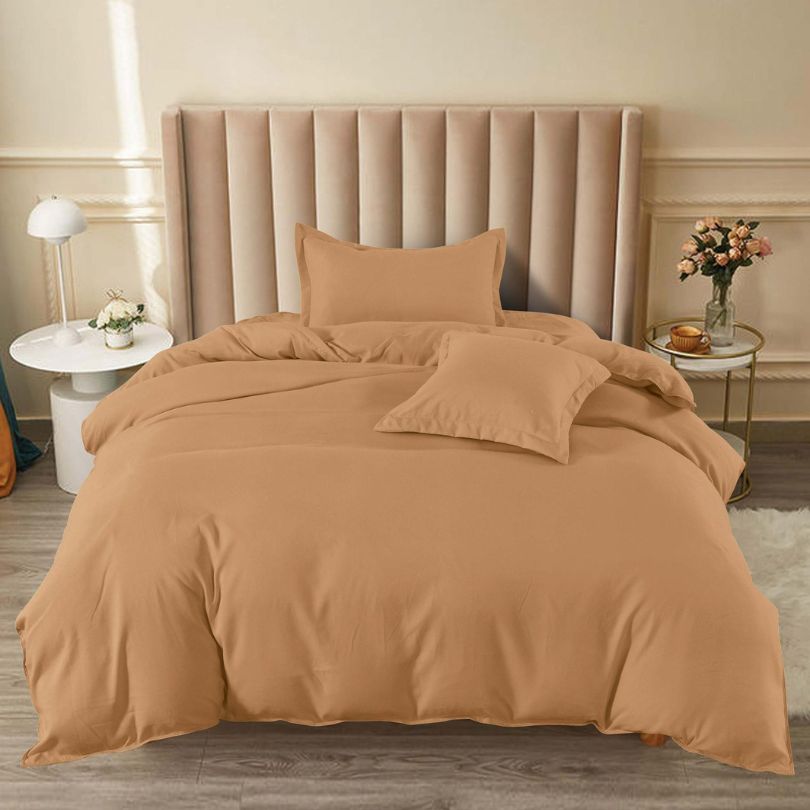 Lenjerie de Pat Bumbac Finet 1 Persoana – 4 Piese. Confort Premium si Design Modern | COD 1277-S 