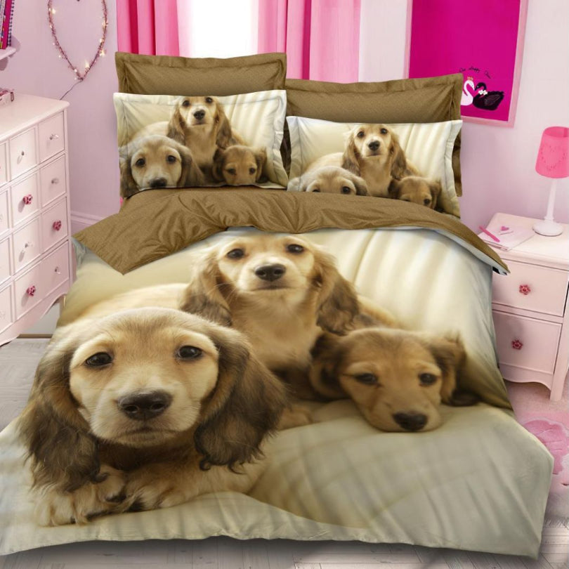 Lenjerie de Pat Bumbac Finet 3D – 6 Piese | Design Modern si Confort Maxim  | COD 0687-S