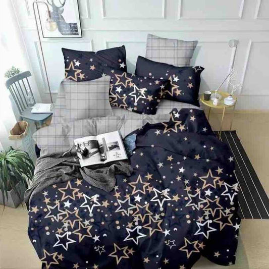 Lenjerie de Pat Bumbac Finet 4 Piese – Confort Premium si Design Modern | COD 1473-J