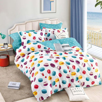 Lenjerie de Pat Bumbac Finet – 6 Piese | Eleganta, Confort si Durabilitate | COD 1110-J