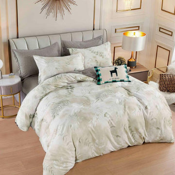 Lenjerie de Pat Bumbac Finet – 6 Piese | Eleganta, Confort si Durabilitate | COD 1112-J