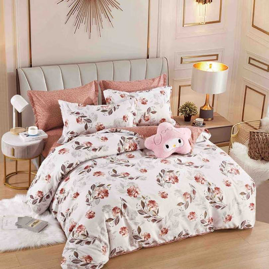 Lenjerie de Pat Bumbac Finet – 6 Piese | Eleganta, Confort si Durabilitate | COD 1205-J