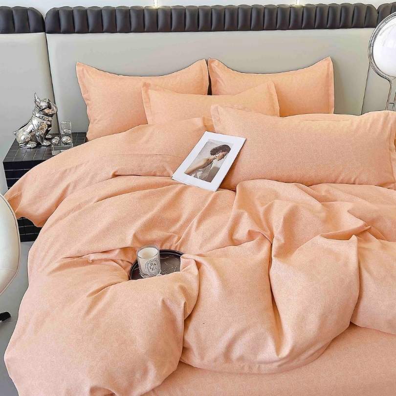 Lenjerie de Pat Bumbac Finet – 6 Piese | Eleganta, Confort si Durabilitate | COD 1216-J