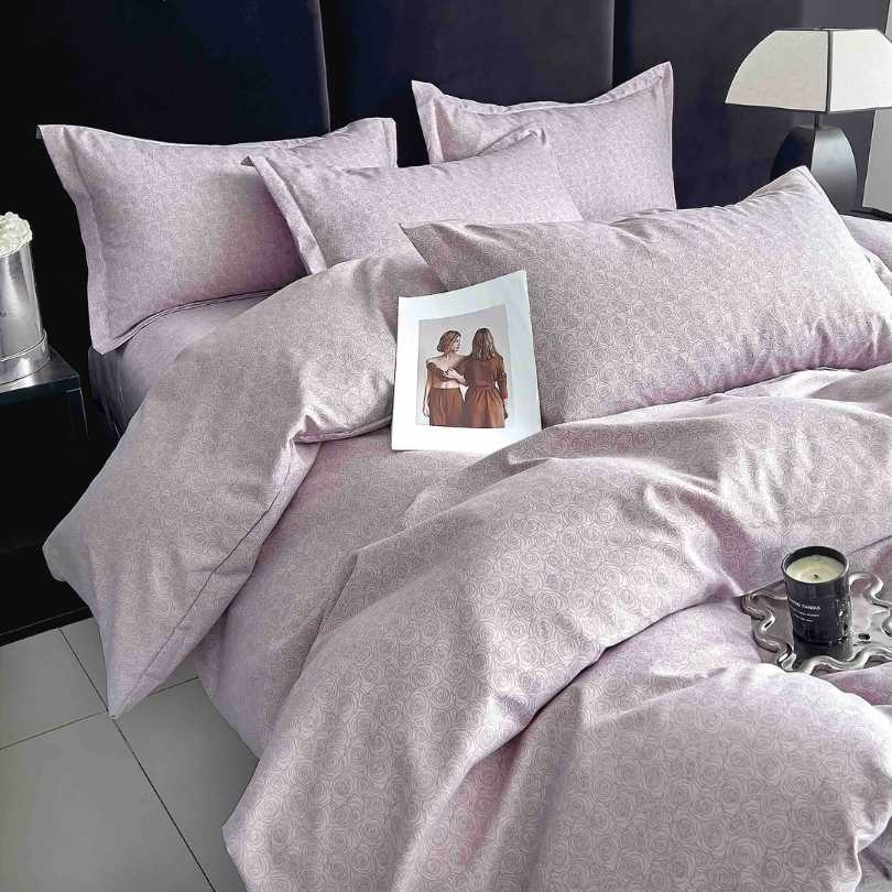 Lenjerie de Pat Bumbac Finet – 6 Piese | Eleganta, Confort si Durabilitate | COD 1219-J