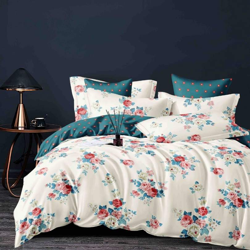 Lenjerie de Pat Bumbac Finet – 6 Piese | Eleganta, Confort si Durabilitate | COD 1224-J