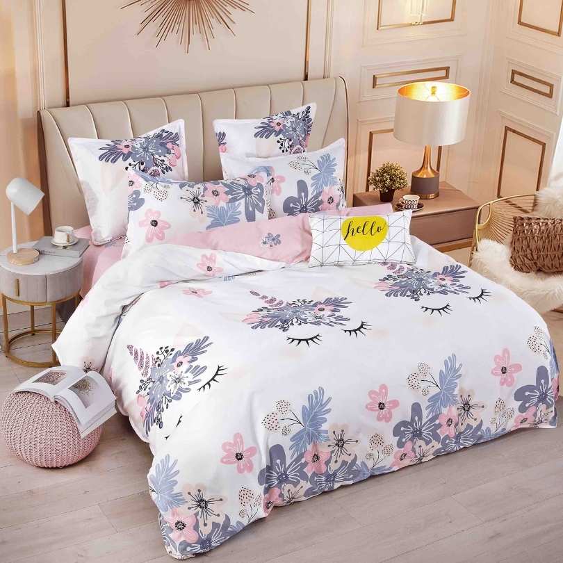 Lenjerie de Pat Bumbac Finet – 6 Piese | Eleganta, Confort si Durabilitate | COD 1225-J