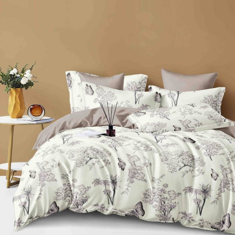 Lenjerie de Pat Bumbac Finet – 6 Piese | Eleganta, Confort si Durabilitate | COD 1227-J