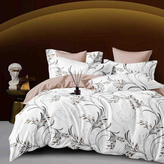 Lenjerie de Pat Bumbac Finet – 6 Piese | Eleganta, Confort si Durabilitate | COD 1228-J