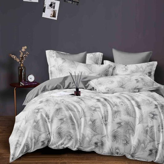 Lenjerie de Pat Bumbac Finet – 6 Piese | Eleganta, Confort si Durabilitate | COD 1233-J