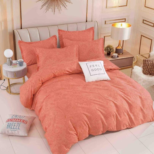 Lenjerie de Pat Bumbac Finet – 6 Piese | Eleganta, Confort si Durabilitate | COD 1254-J