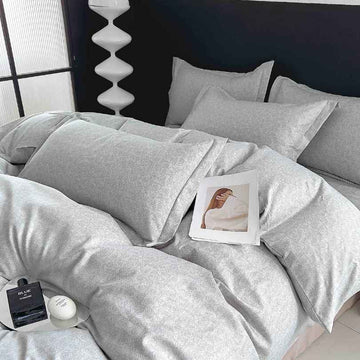 Lenjerie de Pat Bumbac Finet – 6 Piese | Eleganta, Confort si Durabilitate | COD 1257-J