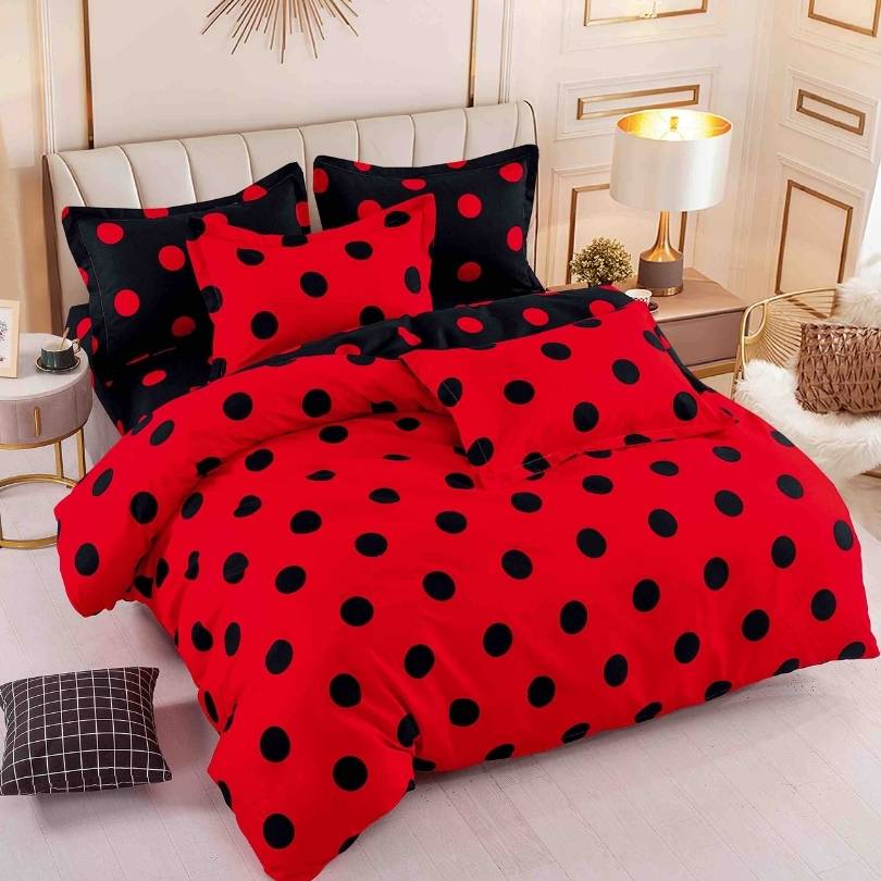 Lenjerie de Pat Bumbac Finet – 6 Piese | Eleganta, Confort si Durabilitate | COD 1264-J