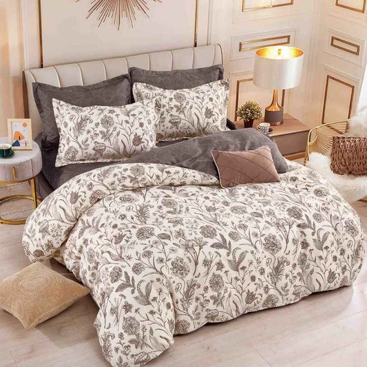 Lenjerie de Pat Bumbac Finet – 6 Piese | Eleganta, Confort si Durabilitate | COD 1268-J