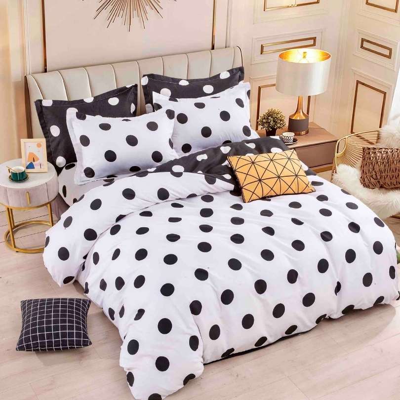 Lenjerie de Pat Bumbac Finet – 6 Piese | Eleganta, Confort si Durabilitate | COD 1270-J