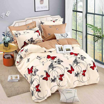 Lenjerie de Pat Bumbac Finet – 6 Piese | Eleganta, Confort si Durabilitate | COD 1273-J