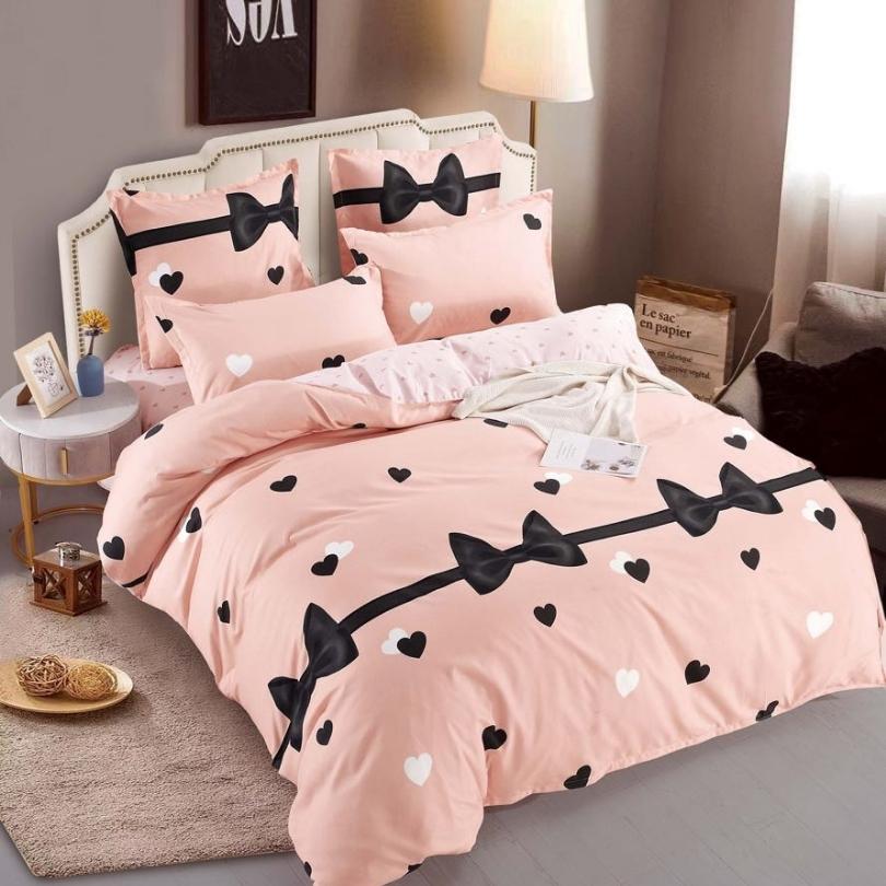 Lenjerie de Pat Bumbac Finet – 6 Piese | Eleganta, Confort si Durabilitate | COD 1278-J