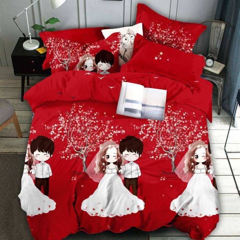 Lenjerie de Pat Bumbac Finet – 6 Piese | Eleganta, Confort si Durabilitate | COD 1280-J