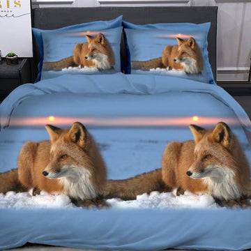 Lenjerie de Pat Bumbac Satinat 3D – 4 Piese | Confort Premium si Design Modern | COD 0639-S