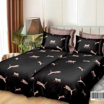 Lenjerie de Pat Bumbac Satinat 7 Piese – Finisaj Lucios, Confort și Eleganță Premium | COD 1362-S