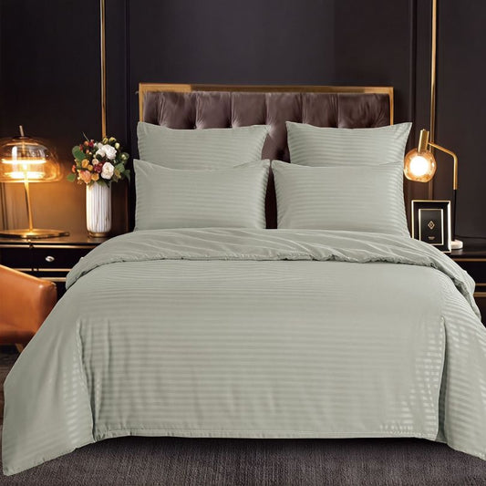 Lenjerie de Pat Damasc 6 Piese – Eleganta si Confort Premium | COD 1550-S