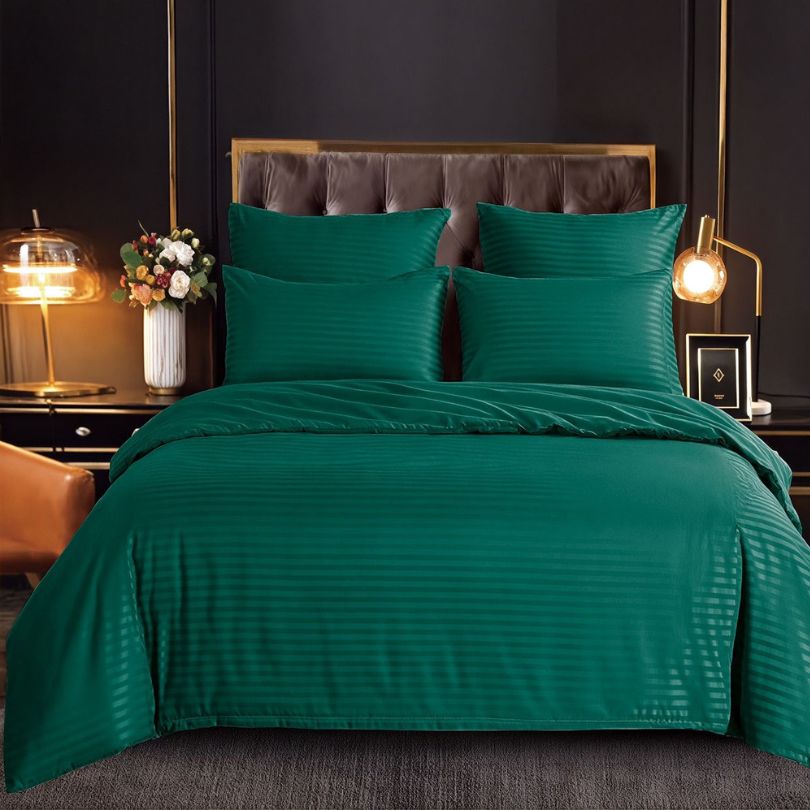 Lenjerie de Pat Damasc 6 Piese – Eleganta si Confort Premium | COD 1560-S