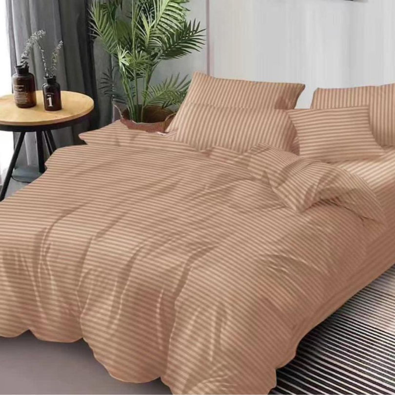 Lenjerie de Pat Damasc – 6 Piese | Eleganta si Rafinament pentru Un Somn Odihnitor | COD 0007 - SEP