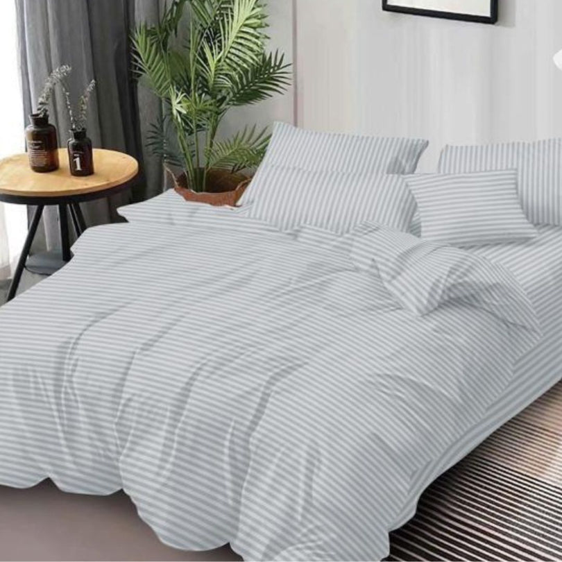 Lenjerie de Pat Damasc – 6 Piese | Eleganta si Rafinament pentru Un Somn Odihnitor | COD 0009 - SEP