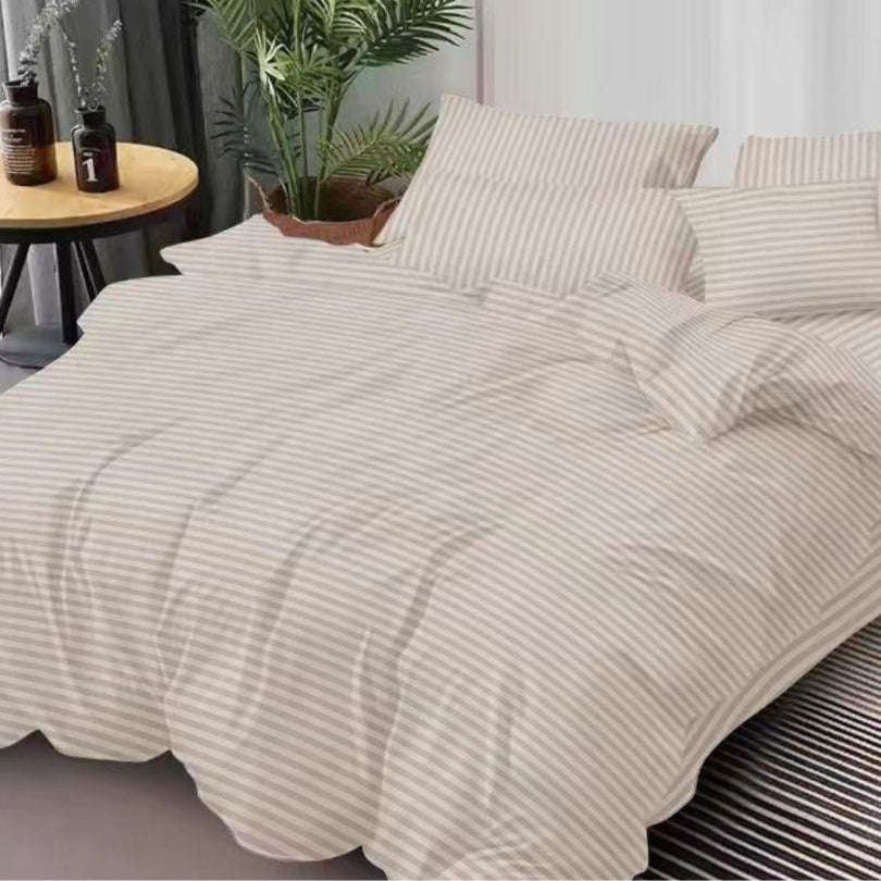 Lenjerie de Pat Damasc – 6 Piese | Eleganta si Rafinament pentru Un Somn Odihnitor | COD 0015 - SEP