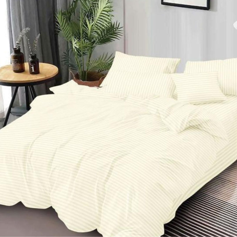 Lenjerie de Pat Damasc – 6 Piese | Eleganta si Rafinament pentru Un Somn Odihnitor | COD 0019 - SEP