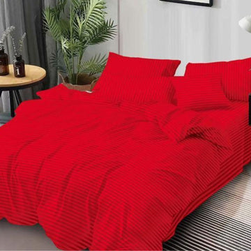 Lenjerie de Pat Damasc – 6 Piese | Eleganta si Rafinament pentru Un Somn Odihnitor | COD 0020 - SEP