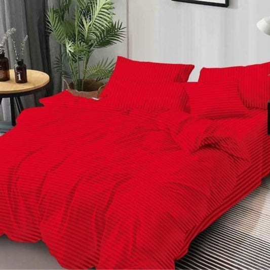 Lenjerie de Pat Damasc – 6 Piese | Eleganta si Rafinament pentru Un Somn Odihnitor | COD 0020 - SEP