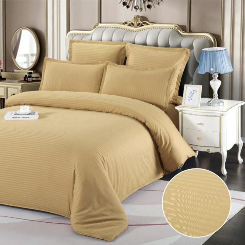 Lenjerie de Pat Damasc – 6 Piese pentru Eleganta si Confort | COD 0037-CF