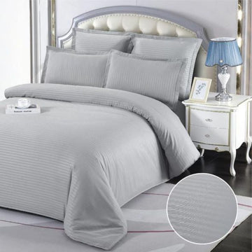 Lenjerie de Pat Damasc – 6 Piese pentru Eleganta si Confort | COD 0039-CF