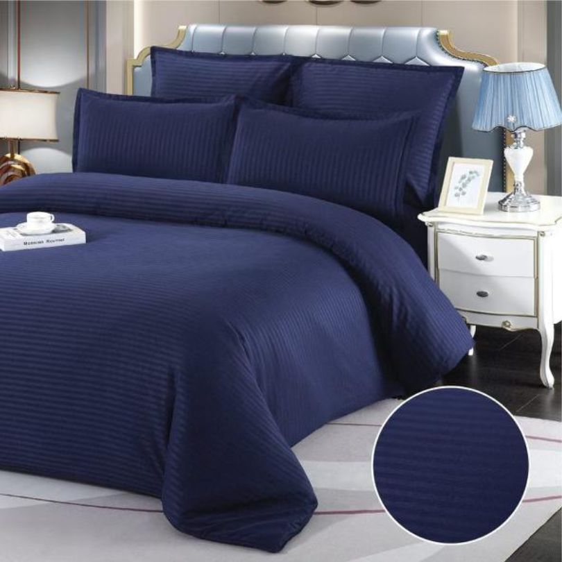 Lenjerie de Pat Damasc – 6 Piese pentru Eleganta si Confort | COD 0041-CF