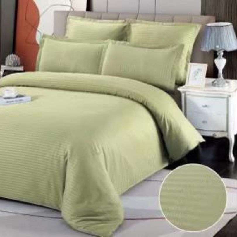 Lenjerie de Pat Damasc – 6 Piese pentru Eleganta si Confort | COD 0042-CF