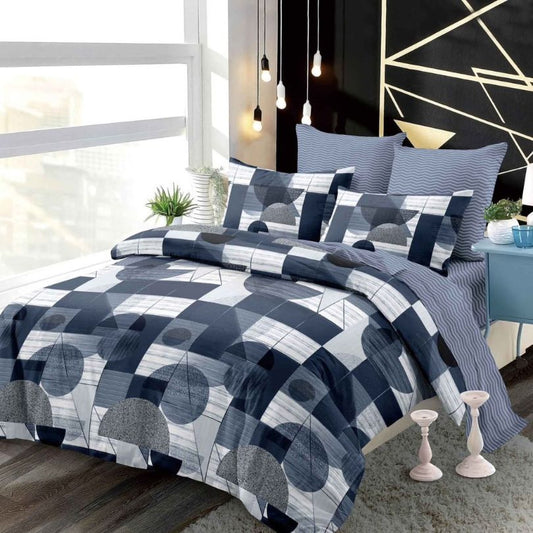 Lenjerie de Pat Finet 6 Piese cu Elastic – Premium, 100% Bumbac | 0030-PV