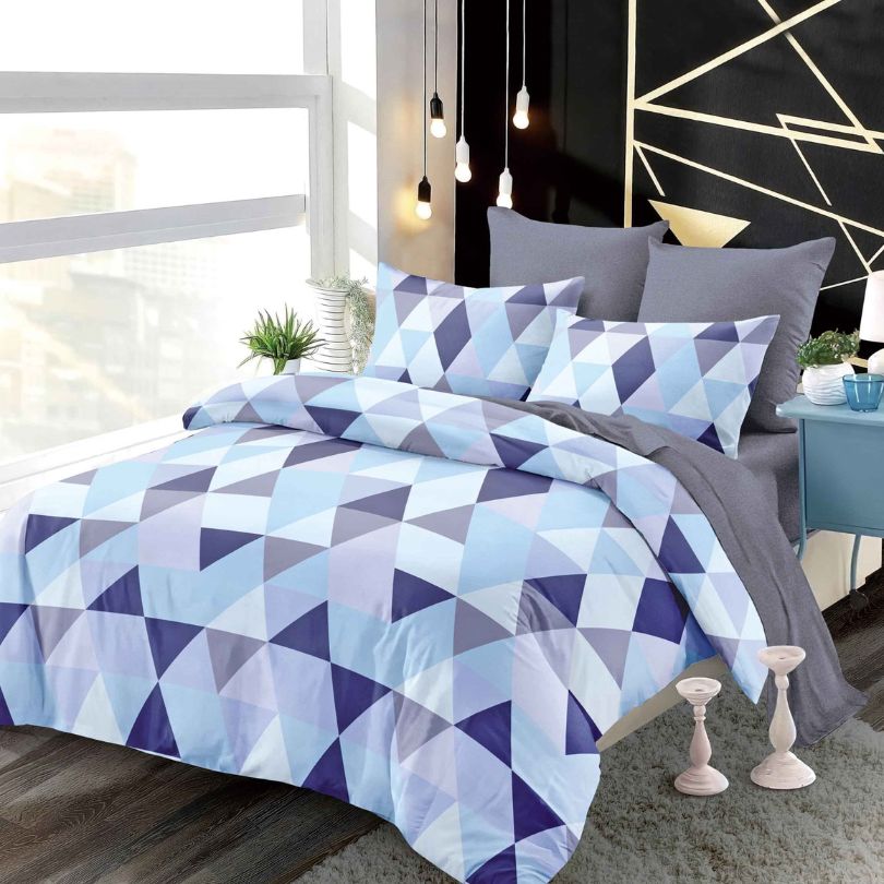 Lenjerie de Pat Finet 6 Piese cu Elastic – Premium, 100% Bumbac | 0041-PV