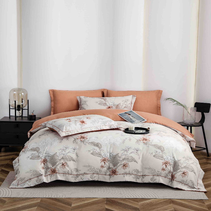 Lenjerie de Pat Finet cu Elastic – 6 Piese DELUX | Confort si Eleganta | COD 0622-J