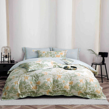 Lenjerie de Pat Finet cu Elastic – 6 Piese DELUX | Confort si Eleganta | COD 0625-J