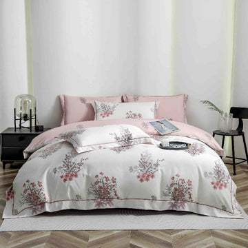 Lenjerie de Pat Finet cu Elastic – 6 Piese DELUX | Confort si Eleganta | COD 0627-J