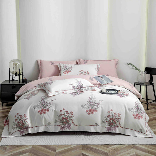 Lenjerie de Pat Finet cu Elastic – 6 Piese DELUX | Confort si Eleganta | COD 0627-J