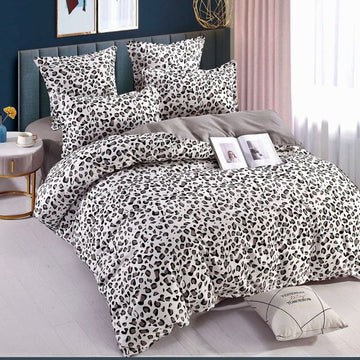 Lenjerie de Pat din Bumbac Finet cu Elastic – 6 Piese | Confort si Eleganta | COD 0106-J