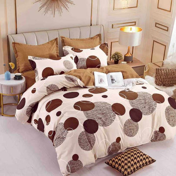 Lenjerie de Pat din Bumbac Finet cu Elastic – 6 Piese | Confort si Eleganta | COD 1324-J