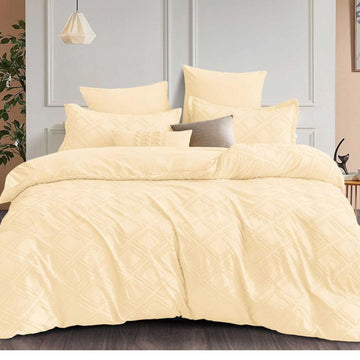 Lenjerie de pat Jacquard 6 piese – Eleganta si rafinament pentru dormitor | COD 0095-SEP