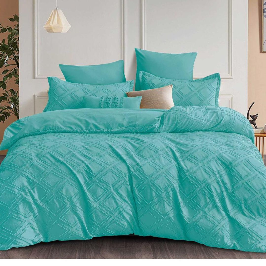 Lenjerie de pat Jacquard 6 piese – Eleganta si rafinament pentru dormitor | COD 0097-SEP