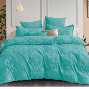 Lenjerie de pat Jacquard 6 piese – Eleganta si rafinament pentru dormitor | COD 0097-SEP