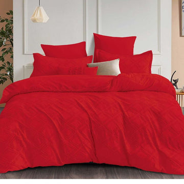 Lenjerie de pat Jacquard 6 piese – Eleganta si rafinament pentru dormitor | COD 0099-SEP