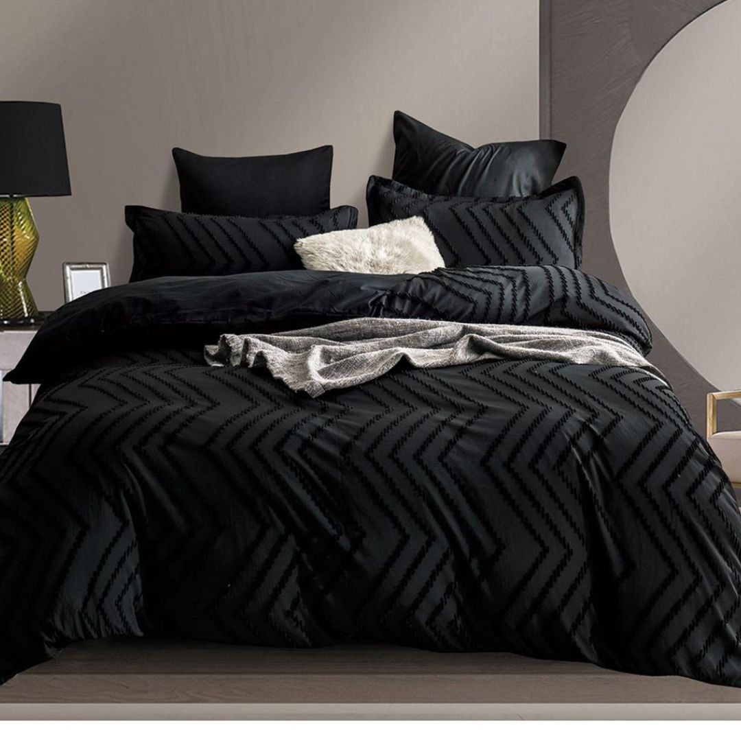 Lenjerie de pat Jacquard 6 piese – Eleganta si rafinament pentru dormitor | COD 0101-SEP