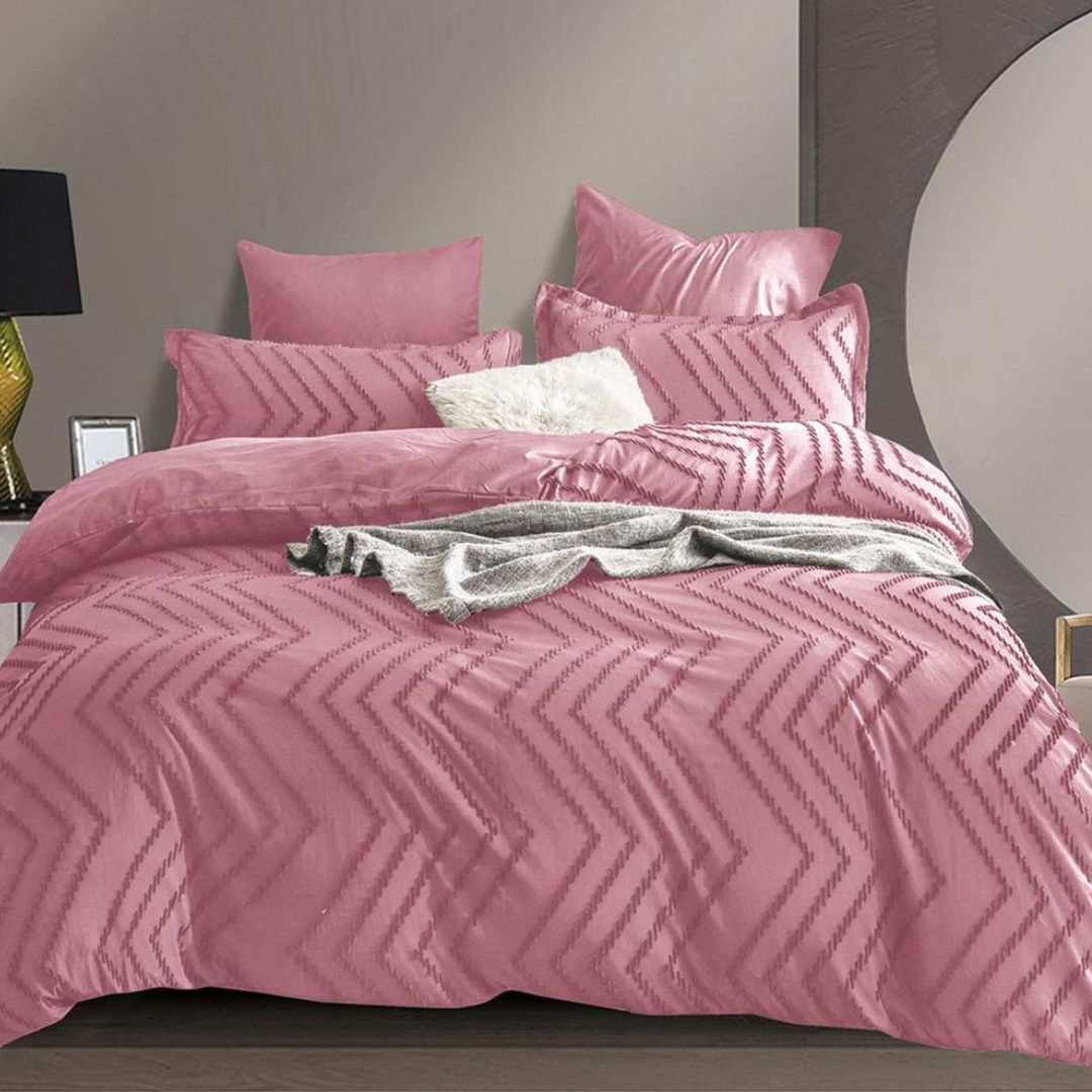 Lenjerie de pat Jacquard 6 piese – Eleganta si rafinament pentru dormitor | COD 0103-SEP